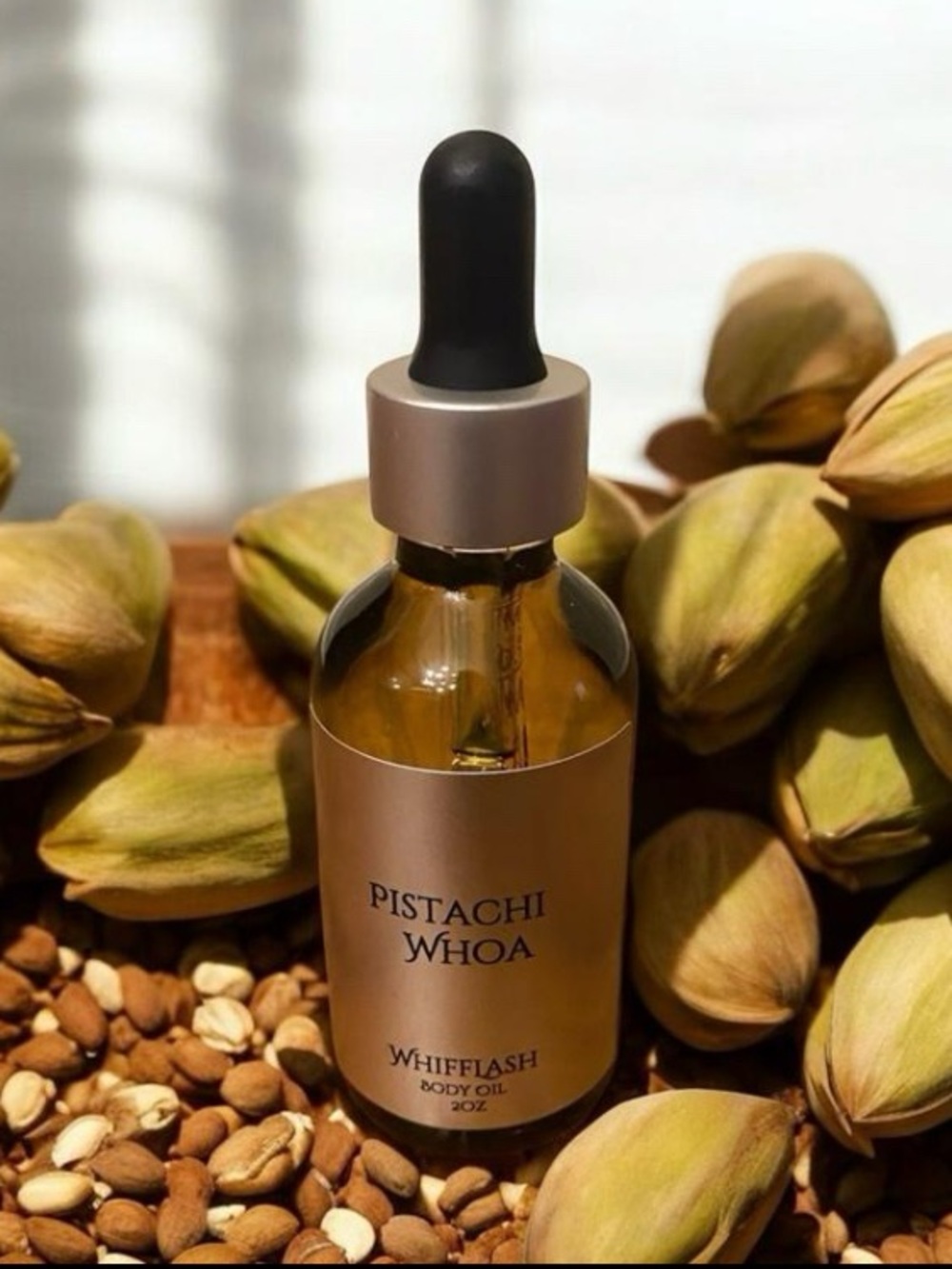 Pistachi Whoa Pistachio Body Oil - Moisturizing Skin Softener